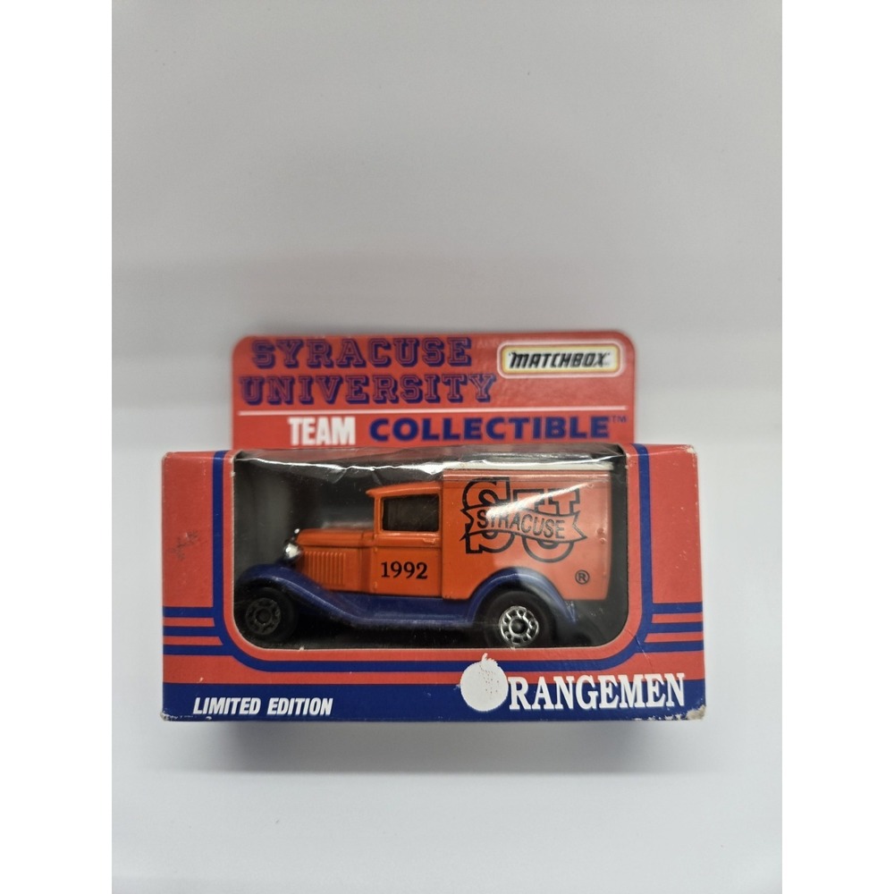 1992 Matchbox Team Collectible Syracuse University Orangemen  Model A